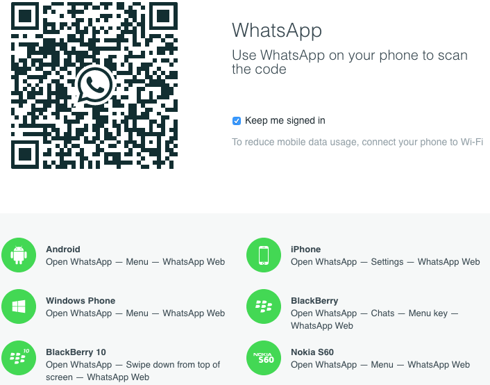 whatsapp web messenger for mac